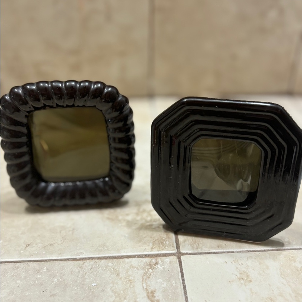 Tiny Vintage Picture Frames Dark Brown (2X2)